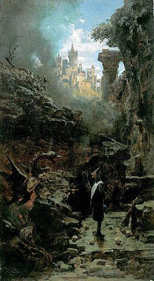 unknow artist Carl Spitzweg oil painting image